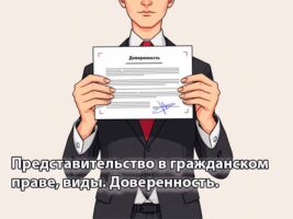 Представительство в гражданском праве